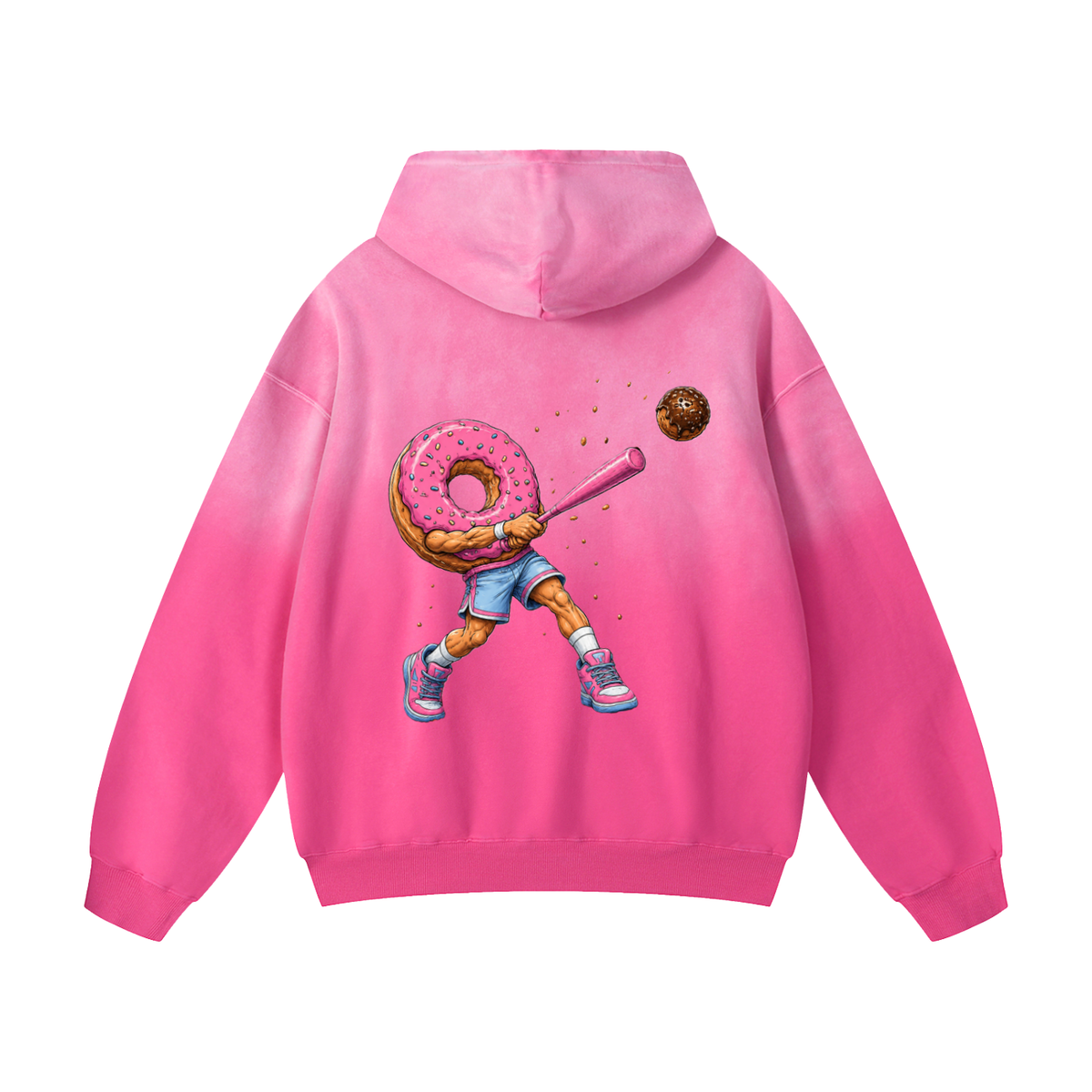 sweet fade Donut guy hoodie