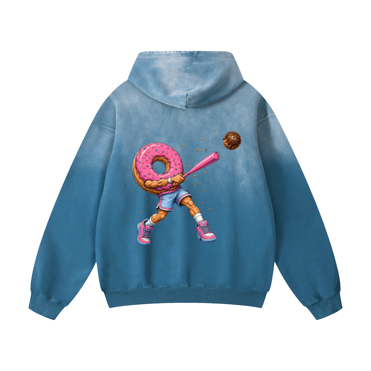 sweet fade Donut guy hoodie