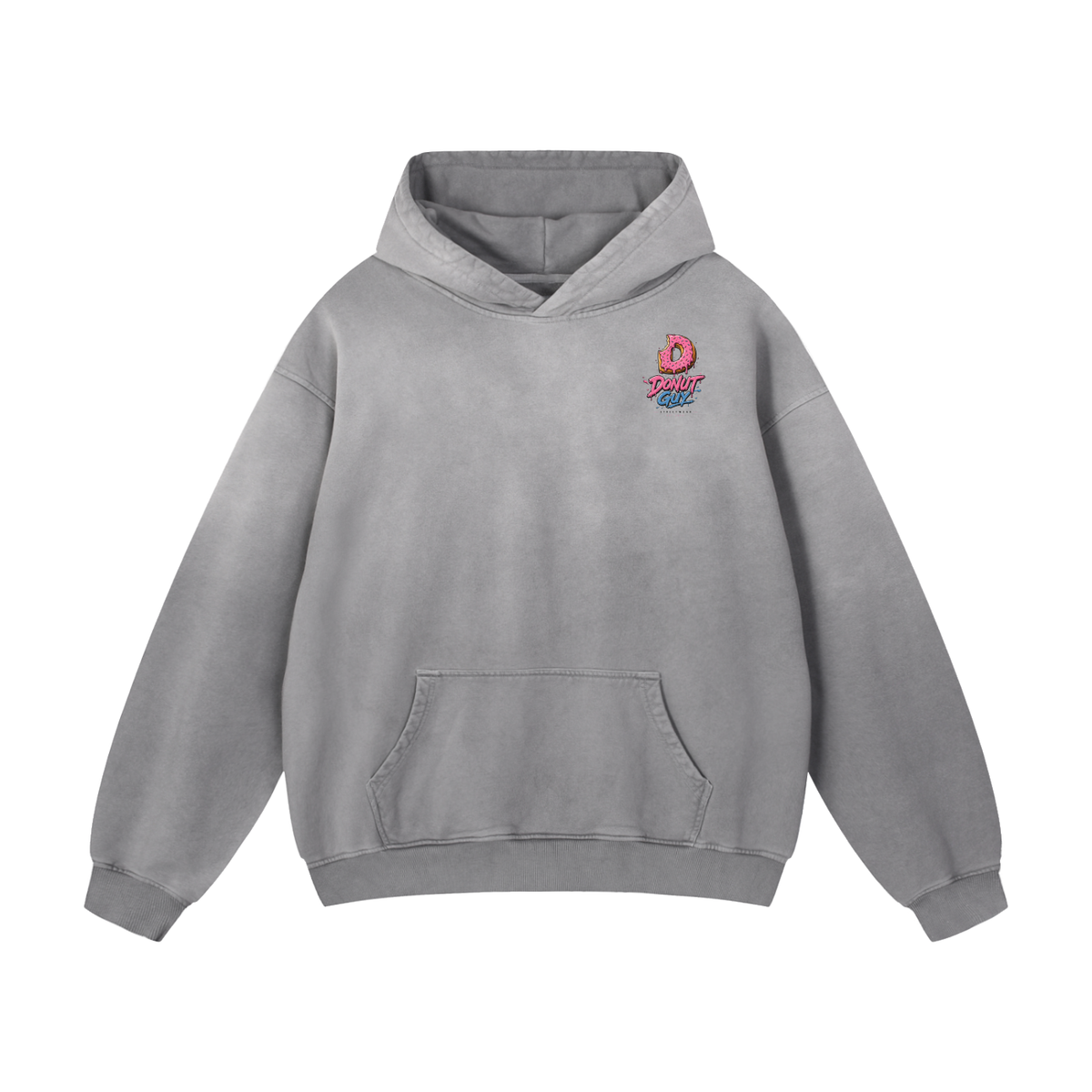 Donut Guy sweet fade oversized hoodie