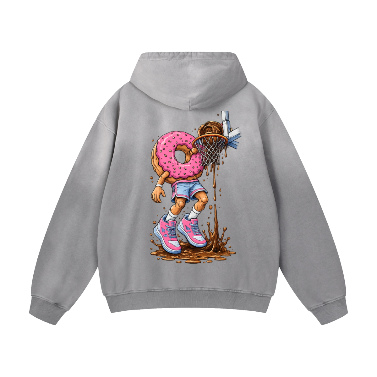 Donut Guy sweet fade oversized hoodie