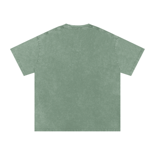 Donut Guy Snow Washed Oversized Cotton T-Shirt