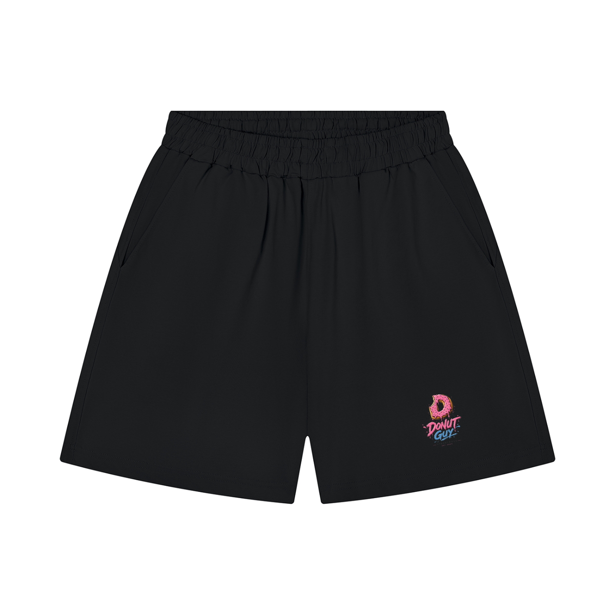 Unisex Donut Guy shorts built to be different
